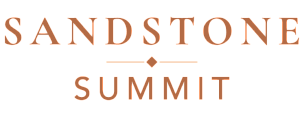 Elegant Sandstone Summit logo in a warm, minimalist design.