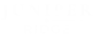 Elegant Juniper Ridge logo showcasing rustic charm and sophisticated typography.