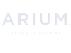 Modern ARIUM Emerald Springs logo in sleek, minimalist design.