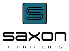 Saxon Apartments logo featuring a modern design with a distinctive 'S' symbol, exuding elegance and style.
