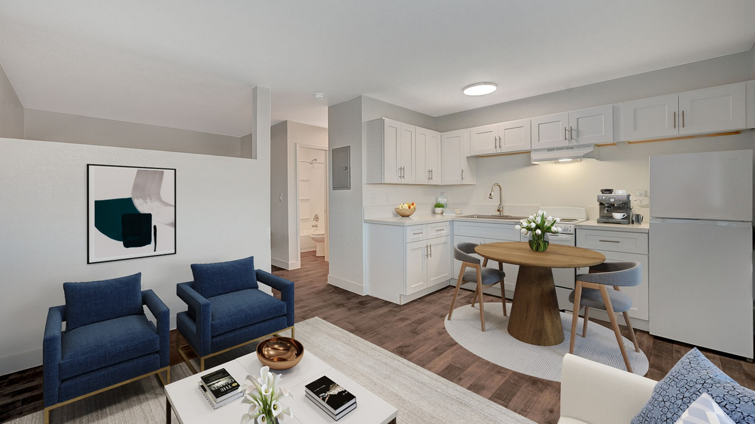 The Parker at DTLV - Modern Living Area