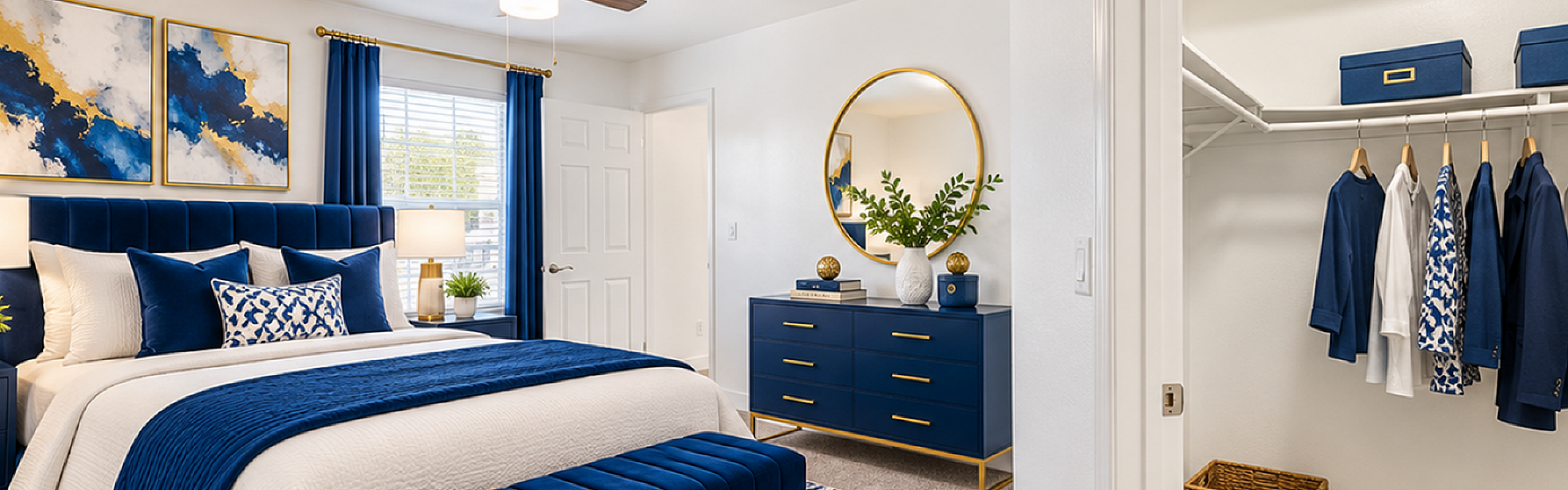 The Cove - Elegant Bedroom