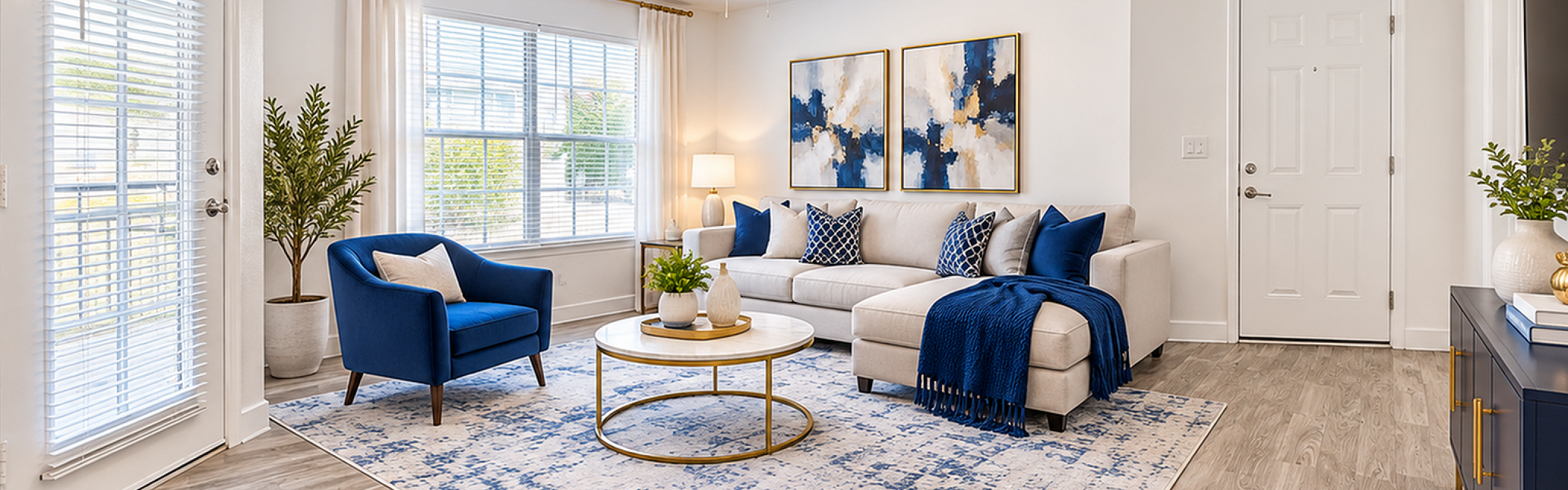 The Cove - Stylish Living Room