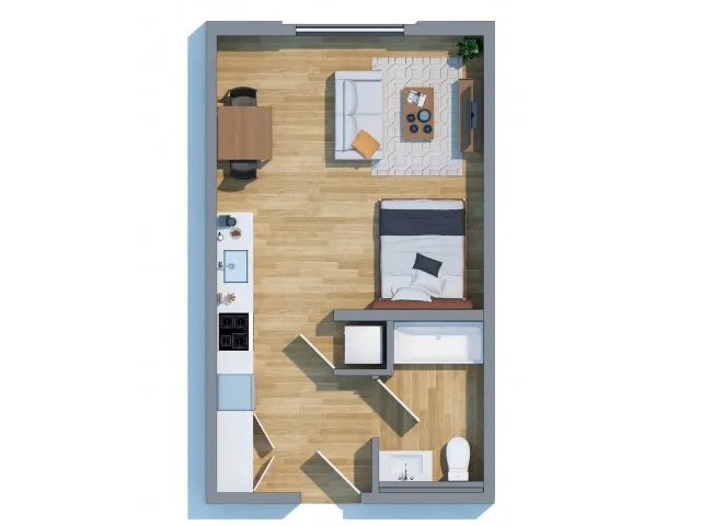 One East Pleasant - Studio