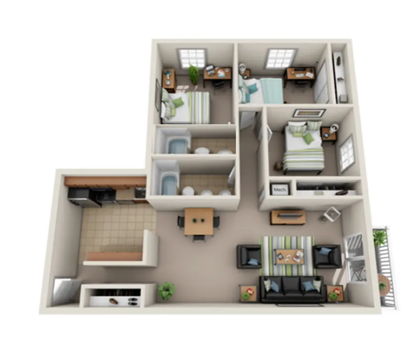 River Park/River Edge Apartment Rentals