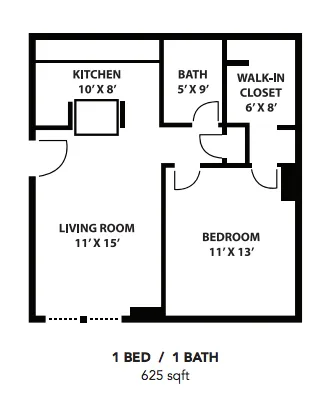 Schrock Park 1 Bedroom