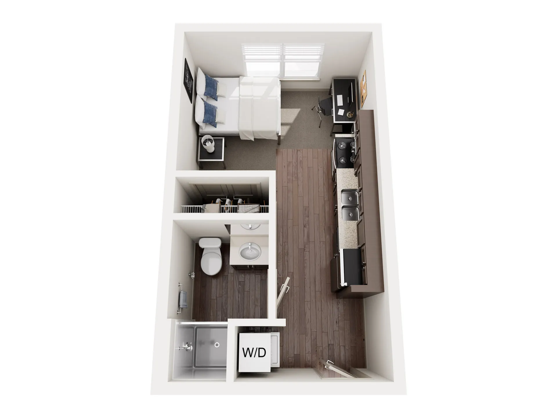 Studio A Floor Plan