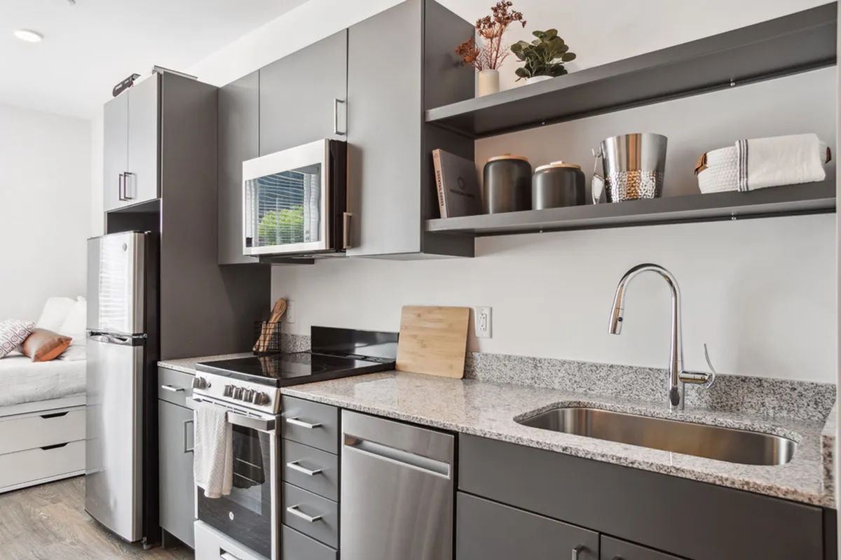 Hillsboro Studio - Kitchen