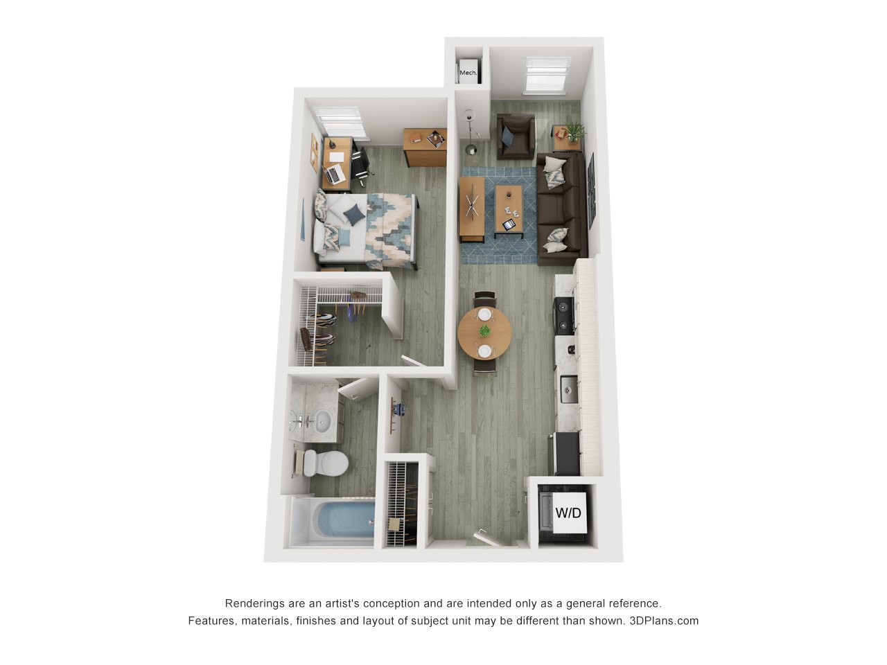 One Bedroom Renovated