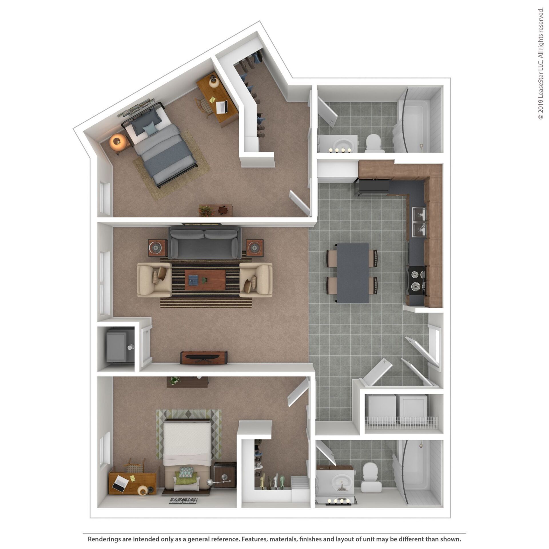 Cloud on Fifth - Apartment Floorplan