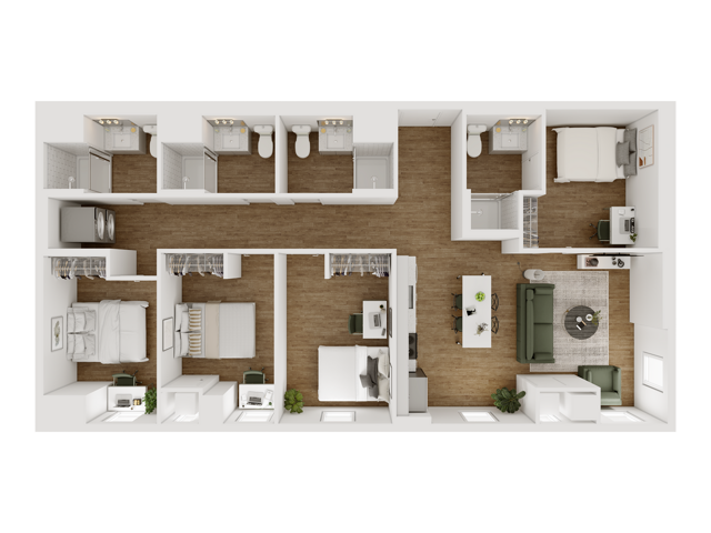 F-6 | 4 Bed Apartment | ARI on Fourth