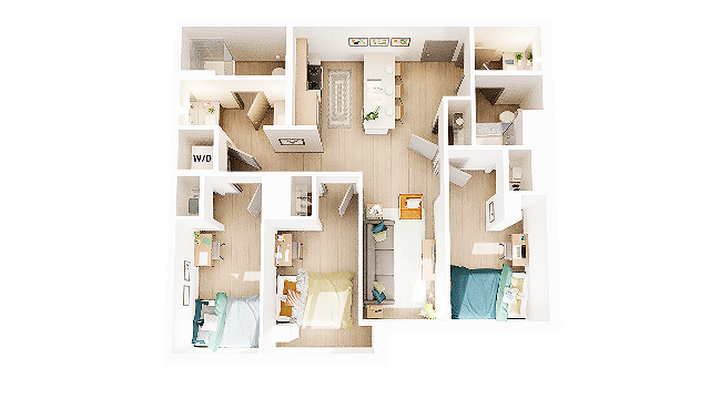 3 Bedroom 2 Bathroom C9