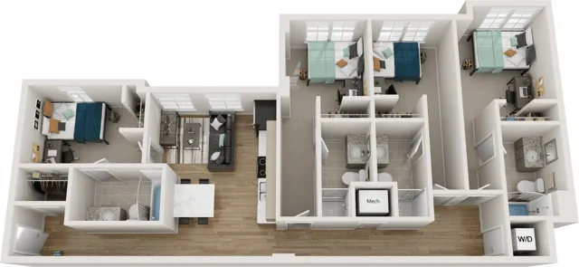 4BR/4BA - D1- Option 1
