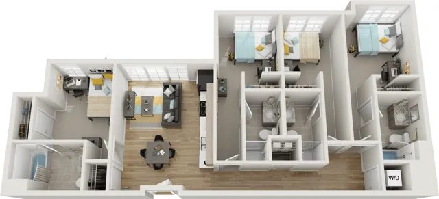 4BR/4BA - D5- Option 1