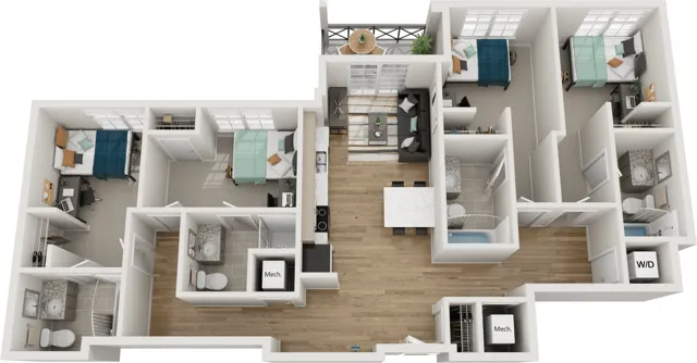 4BR/4BA - D11- Option 1