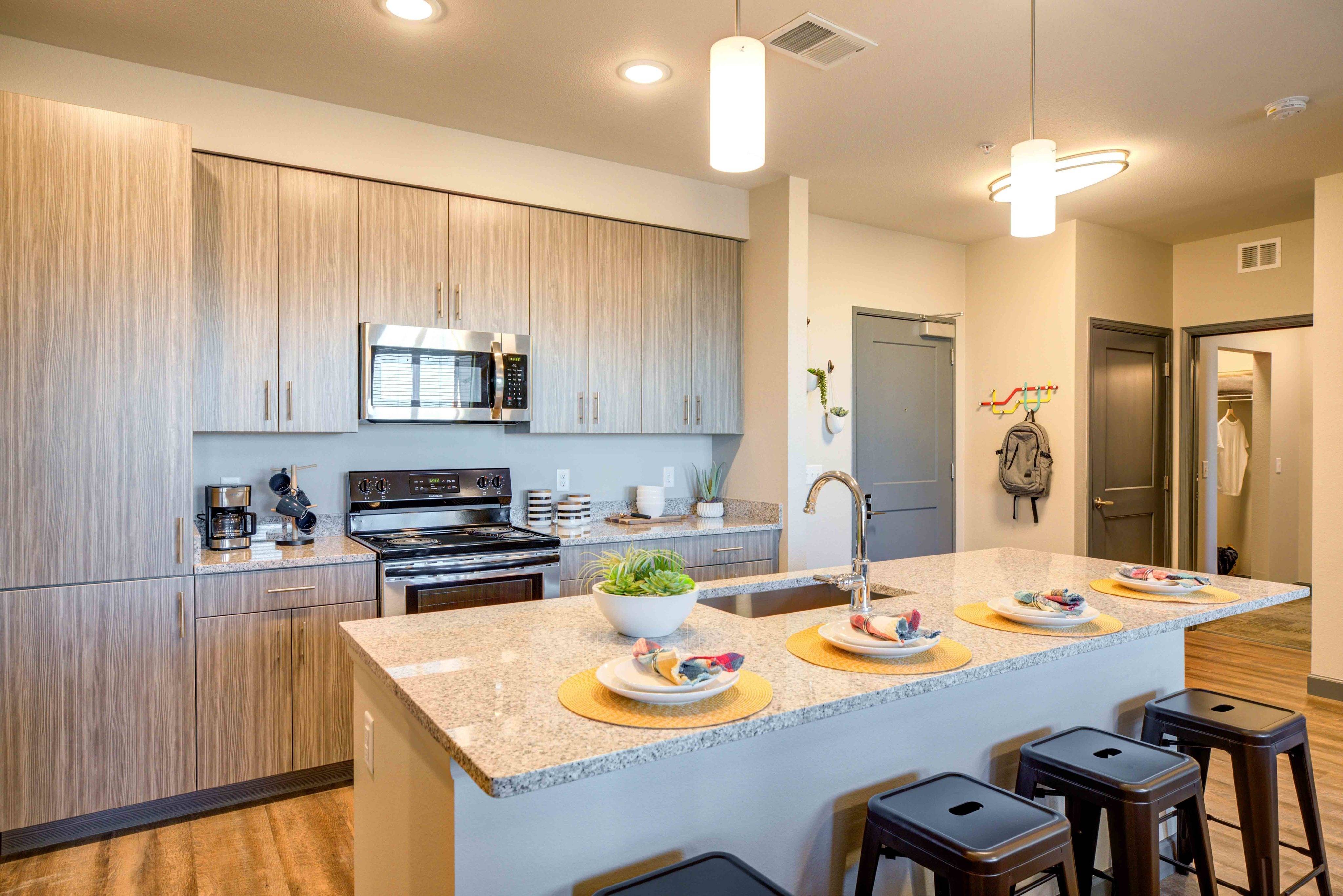 Model Unit Kitchen