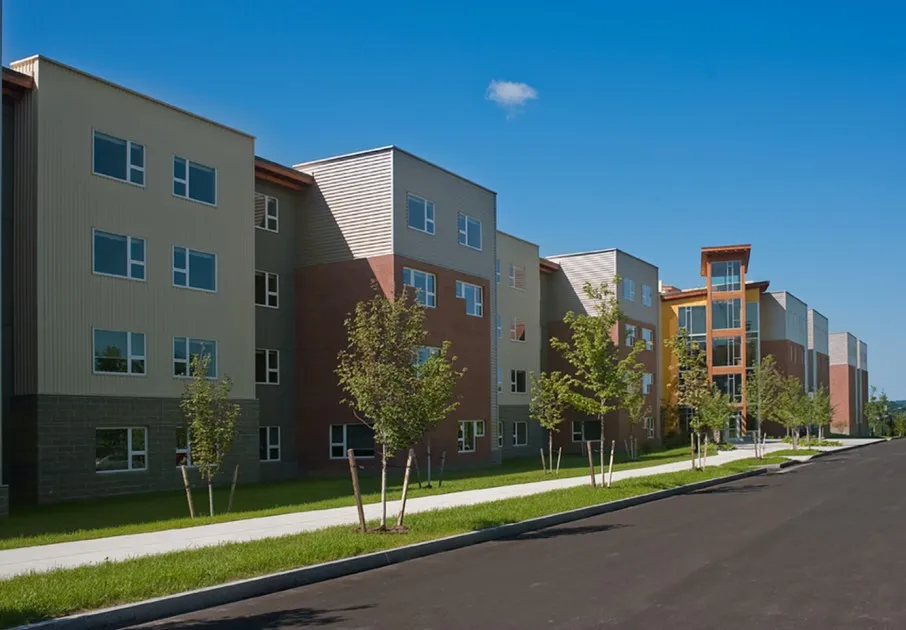 Exterior view of apartment