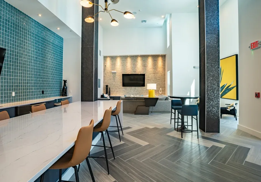 resident lounge area