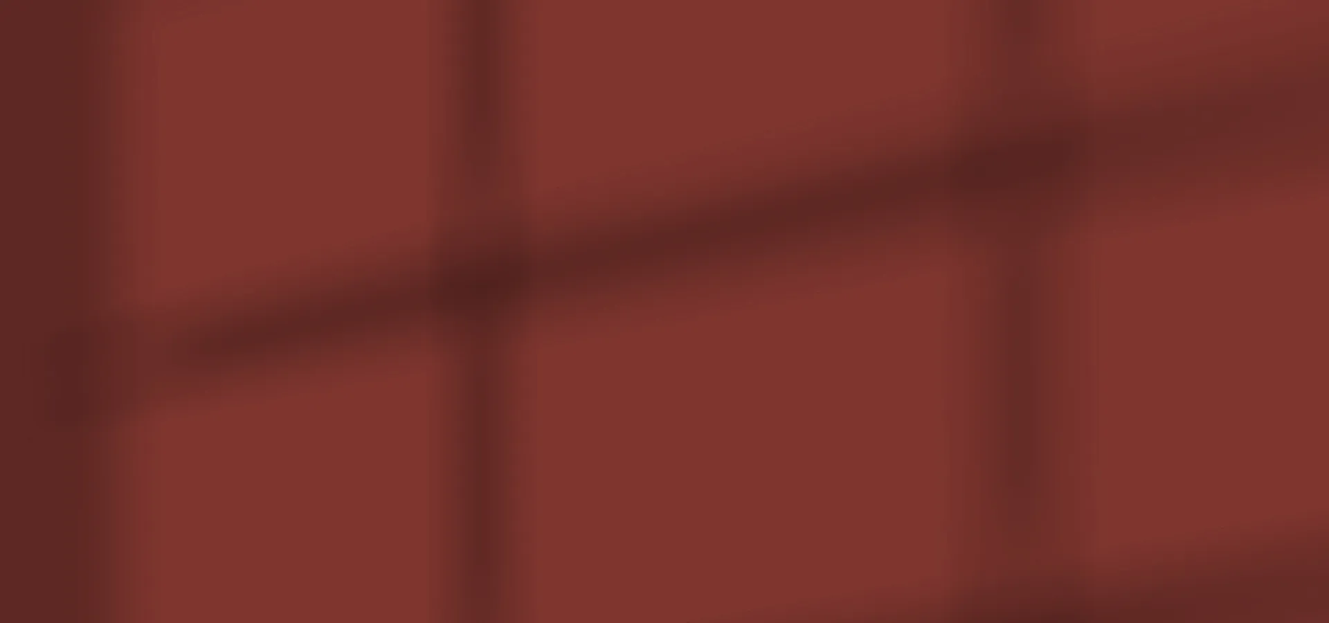 maroon window pane