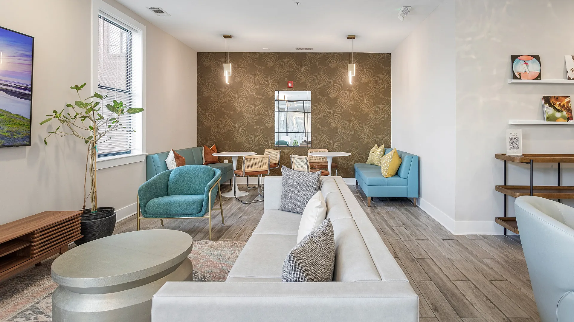 Clubroom with couches
