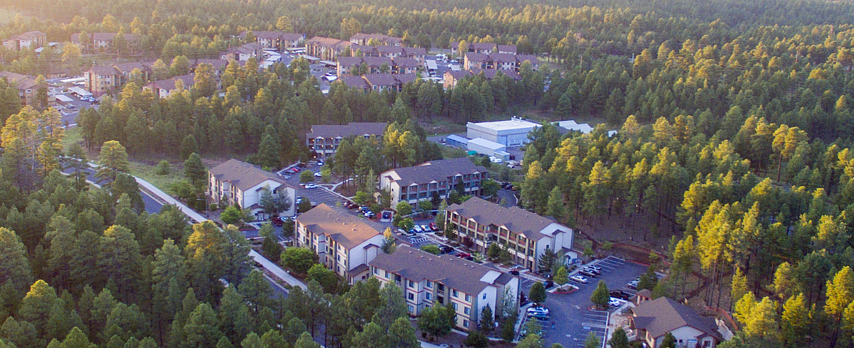 Ridge at Clear Creek aerial view