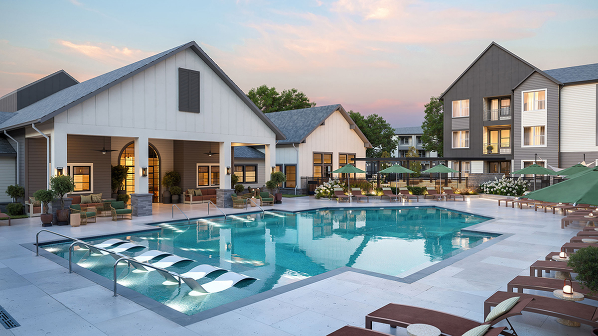 pool area rendering