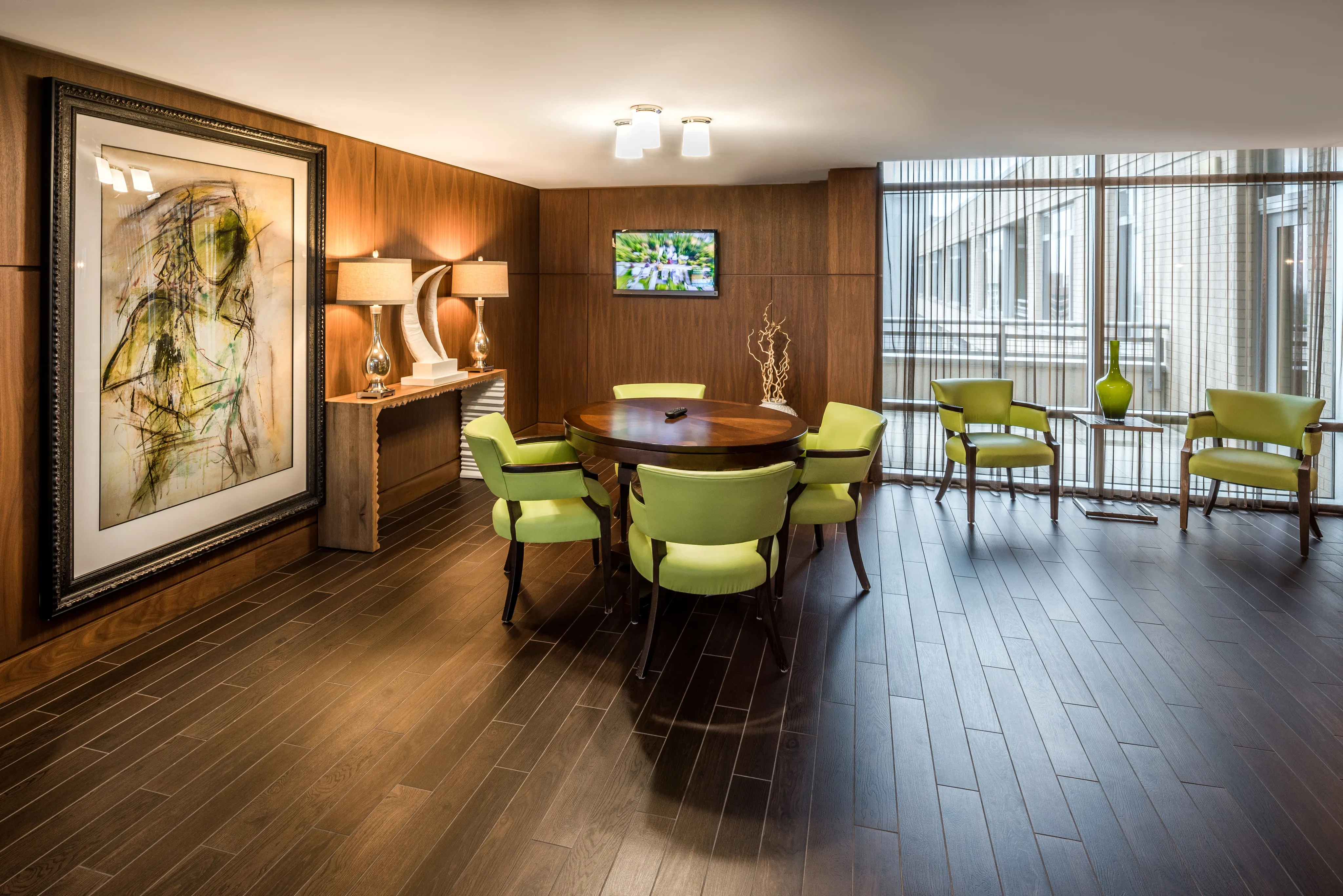 Clubhouse seating