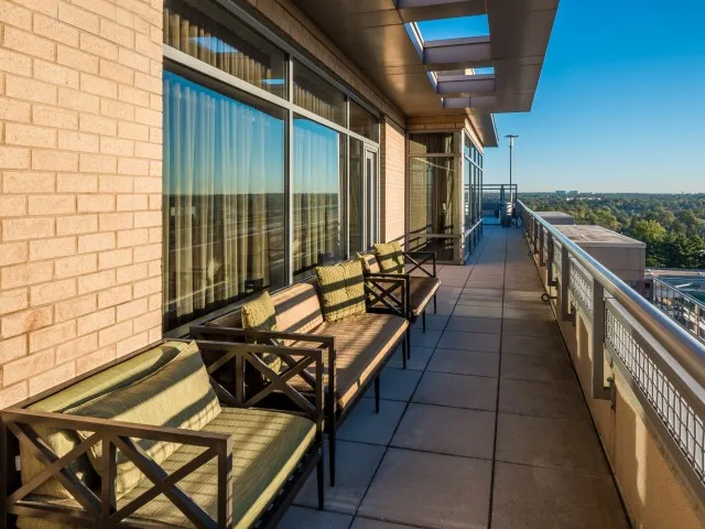 Balcony seating