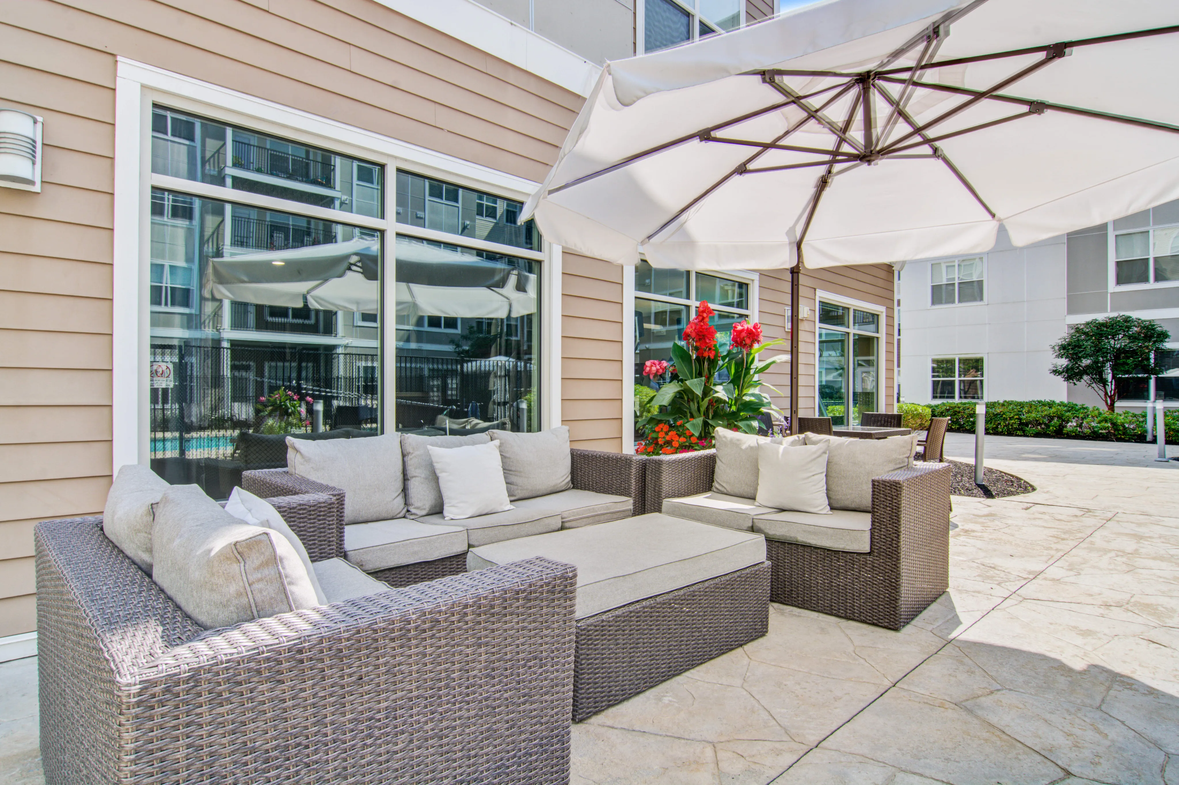 Outdoor seating