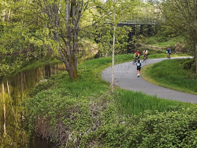 Biking and walking trails