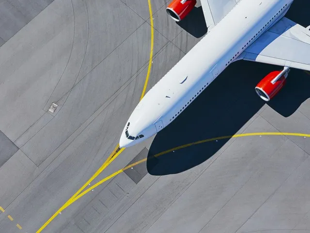 airplane stock image