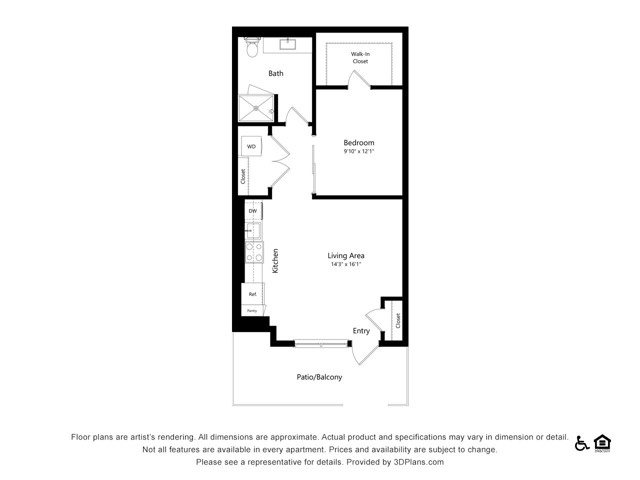 U2 | 1x1 | 674 sq ft
