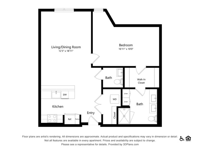 A11 | 1x1 | 868 sq ft