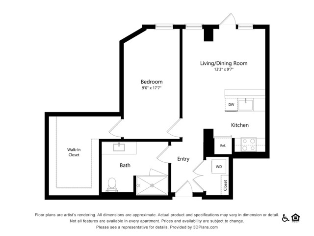 A13.1 | 1x1 | 756 sq ft