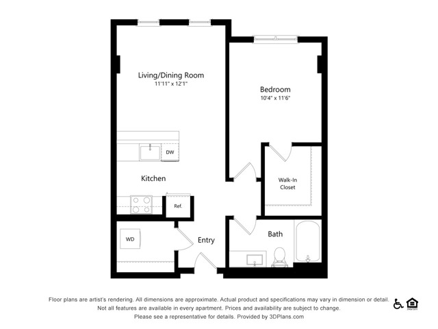 A8 | 1x1 | 687 sq ft