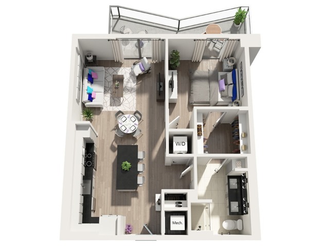 A6 | 1x1 | 811 sq ft