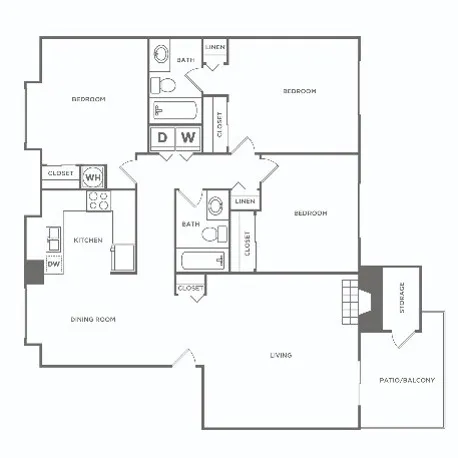 Three Bedroom Renovated | 3 bed 2 bath |  1495 sq ft