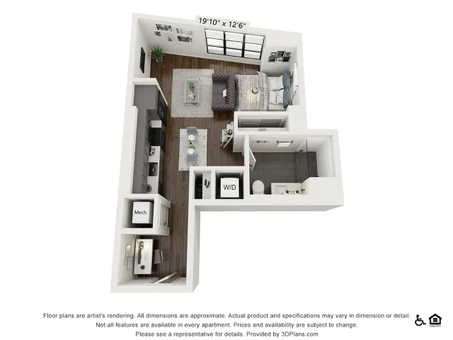 S1 | Studio | 558 sq ft