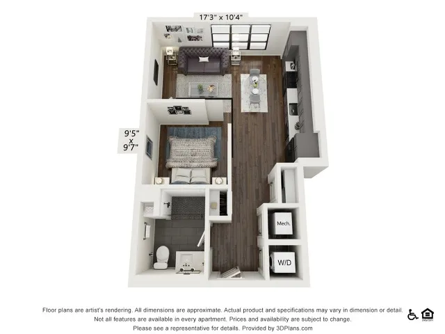 S5 | Studio | 610 sq ft