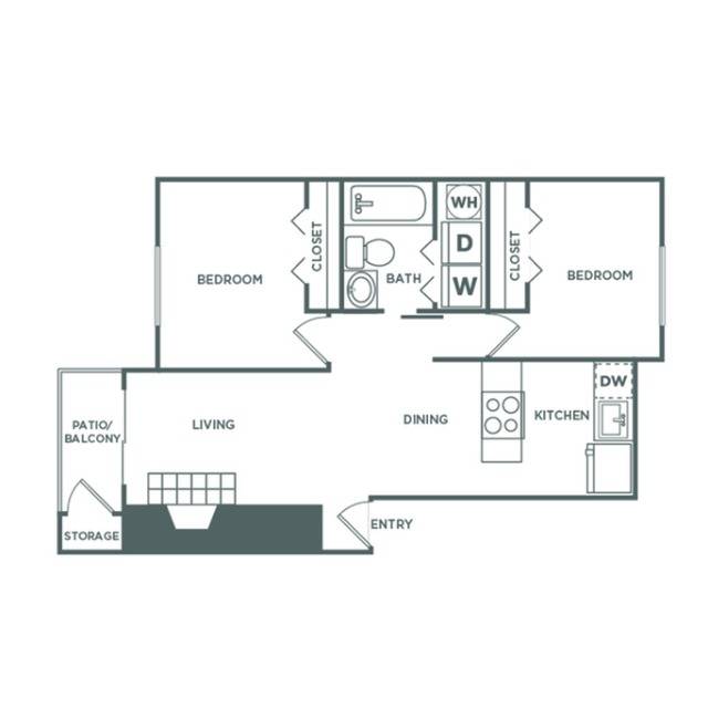 2bx1b | 835 sq ft
