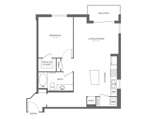 Buzzella | 1 bed 1 bath | from 778 square feet