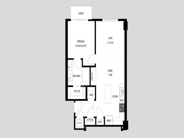 The Tower | 1 bed 1 bath | from 677 square feet