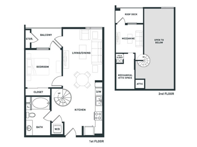 A7L | 1 bed 1 bath | from 787 square feet