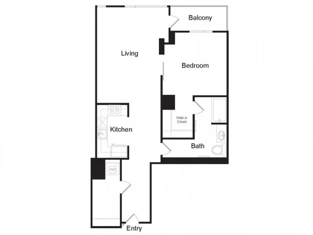 A4 | 1 bed 1 bath | from 900 square feet