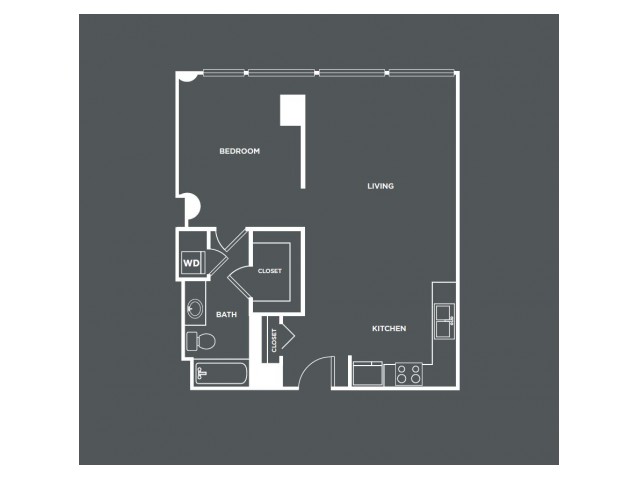 A13 | 1 bed 1 bath | from 794 square feet