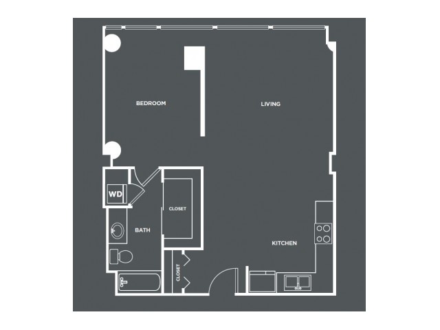 A11 | 1 bed 1 bath | from 799 square feet