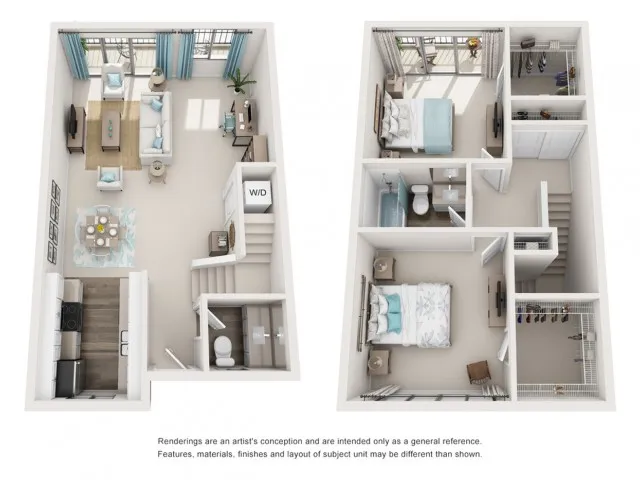 Amalfi - r | 2 bed 2 bath | from 1125 square feet