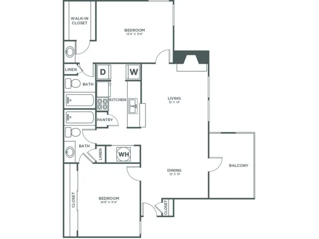 Dogwood (1237 SF)