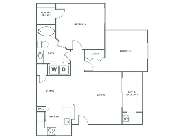 Starling | 2 bed 1 bath | from 922 square feet