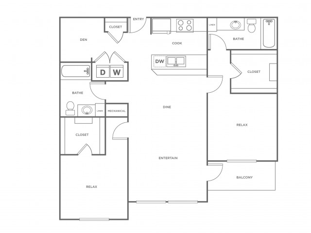 B2L | 2 bed 2 bath | from 1317 square feet